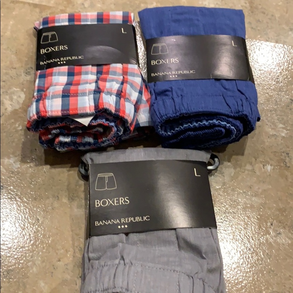 Banana Republic Boxers - Includes Three Pairs